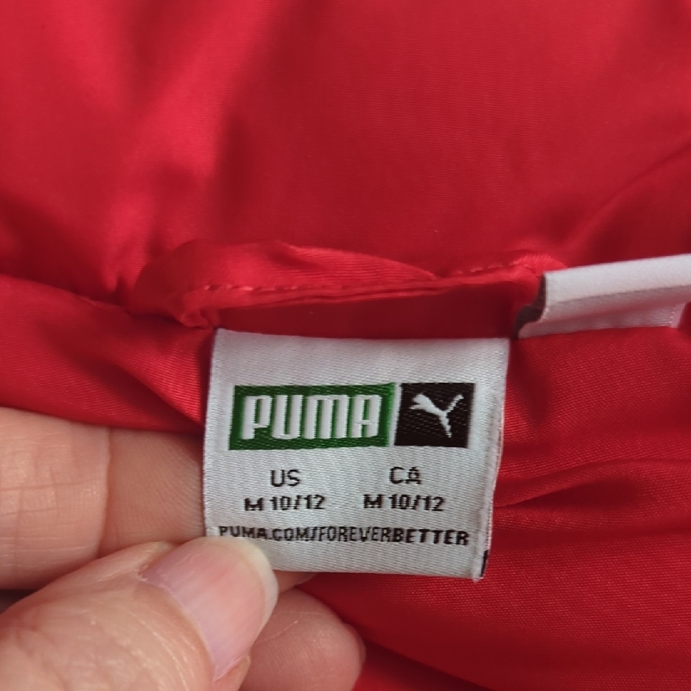 3 For $30. Puma Kids Two-Tone Red and Black Vest - Picture 9 of 9